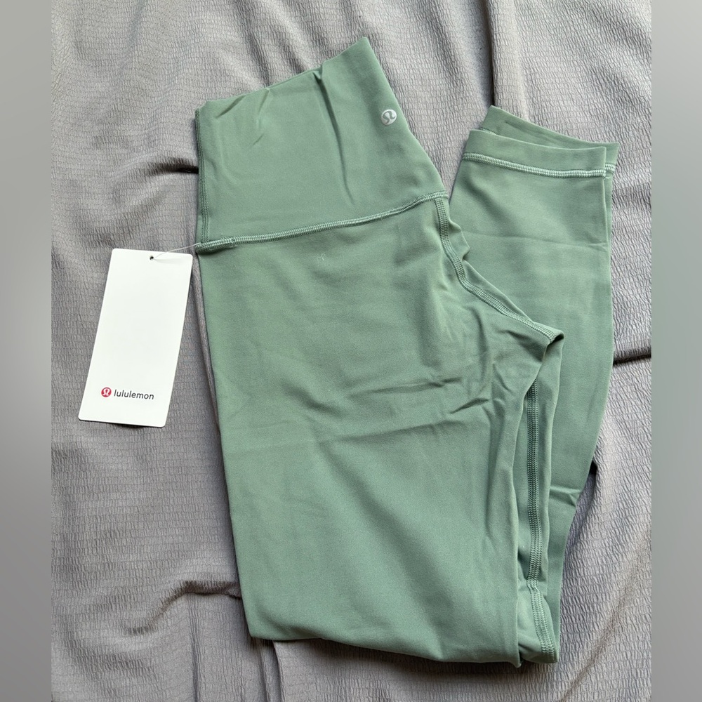 Lululemon Align HR pant 25” Green Grey Eucalyptus 6